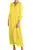 Full Sleeve Long Maxi Dress in Bright Yellow