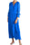 Full Sleeve Long Maxi Dress in Blue