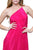 Solid Pink Short Infinity Dress