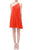 Women-Designer-Orange-Short-Dress