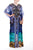 Multi-wear Long Kaftan Blue