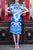 Short Dress in Blue-CHN