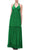 Green Ruffle Maxi Dress